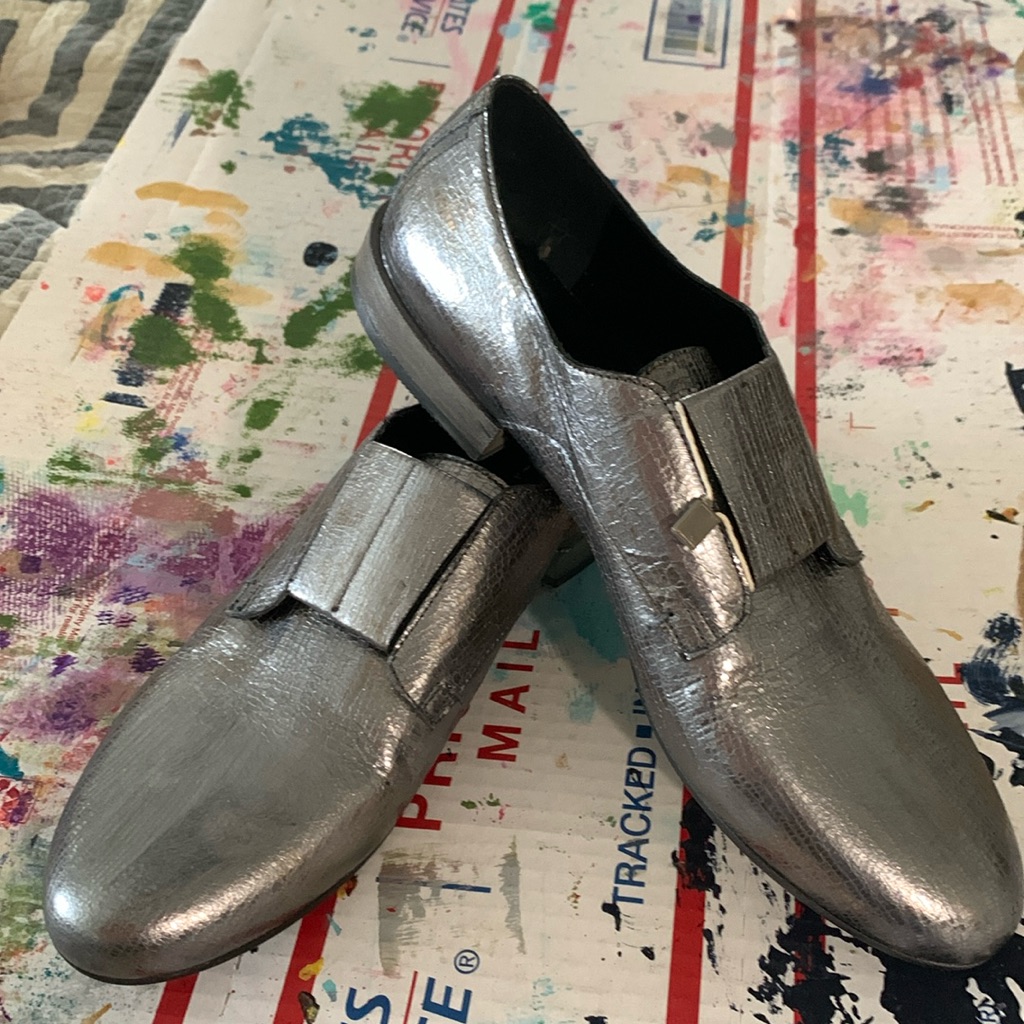 Silver Leather Manila Grace’s
